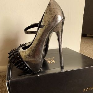 Metallic Scene shoes